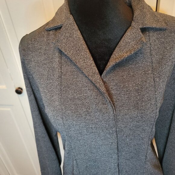 Vintage 90s/Y2K Gray Blouse and Skirt Set Will Smith M/S Retro Office Minimalist - Picture 14 of 16